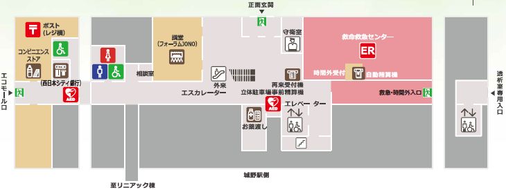 1階フロアの画像